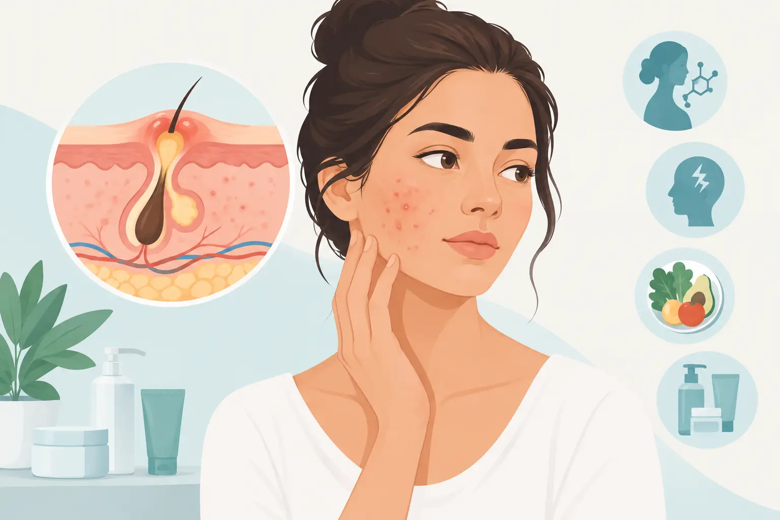 Why Adult Acne Persists and What Can Help
