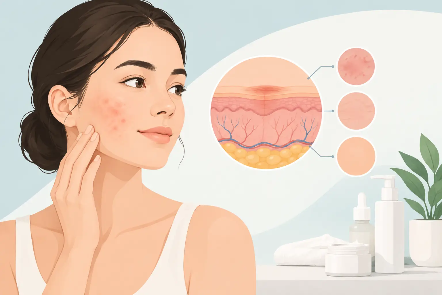 How to Reduce Post Acne Redness Without Overdoing It